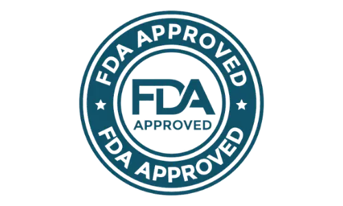 FDA registered facility badge